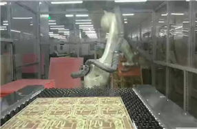 机器人棕化线收放板